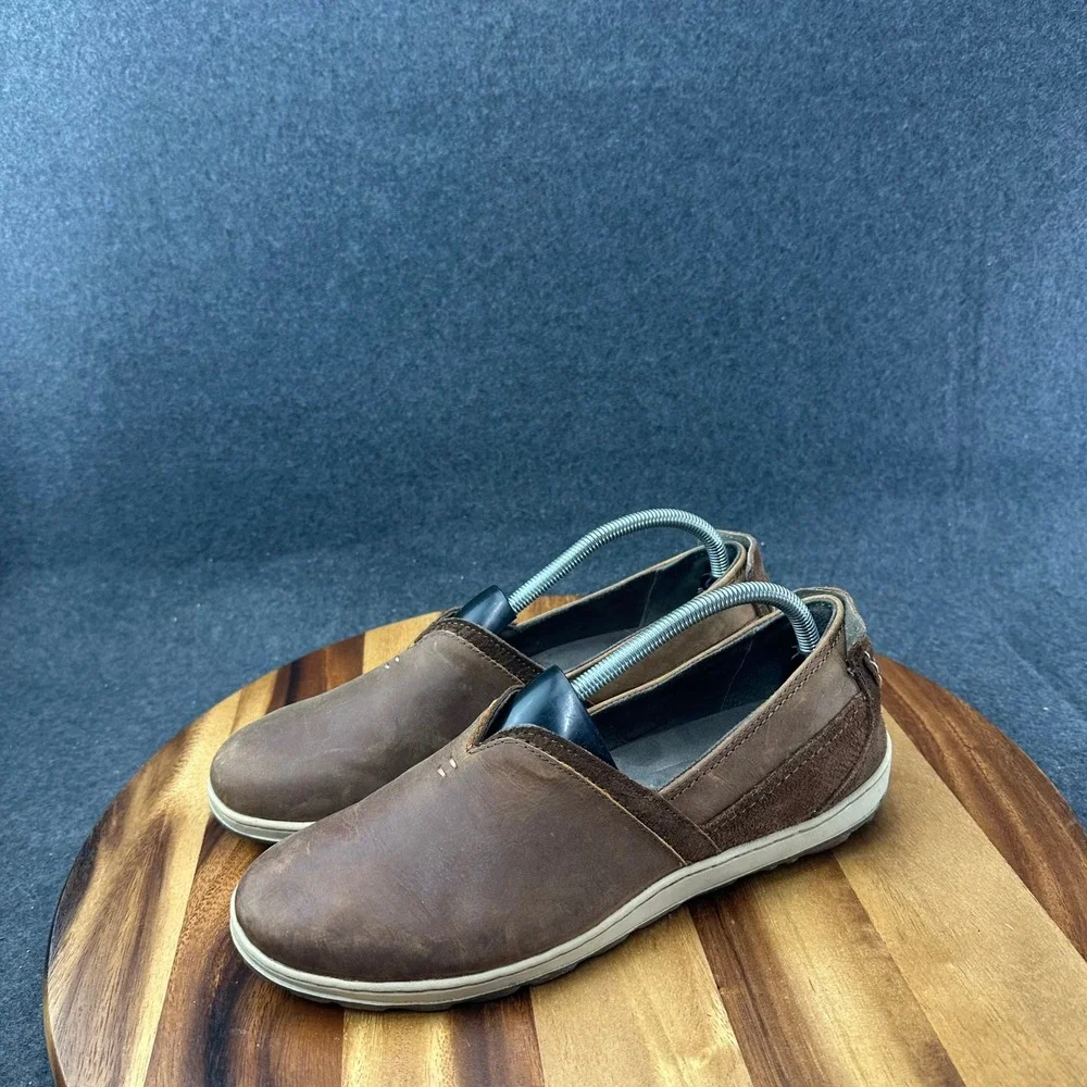 Merrell Ashland Womens Size 11 Brown Casual Slip On Flats Shoes Loafers J42788